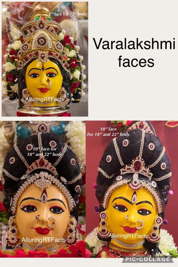 Varamahalaskhmi Faces